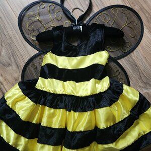 Bumble Bee Fairy Fancy Dressing Up Costume ~ 3 Pcs
